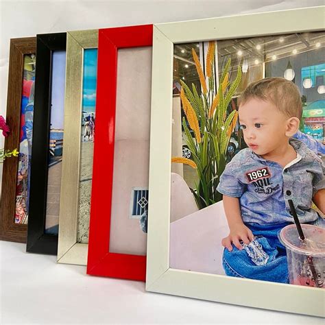 jual cetak foto ukuran   bingkai kualitas premium shopee