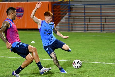 La Selección Sub 23 se entrenó de cara al debut en el Preolímpico