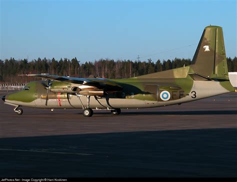 FF 3 Fokker F27 400M Troopship Finland Air Force Harri Koskinen