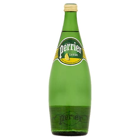 Perrier Lemon Flavored Carbonated Mineral Water