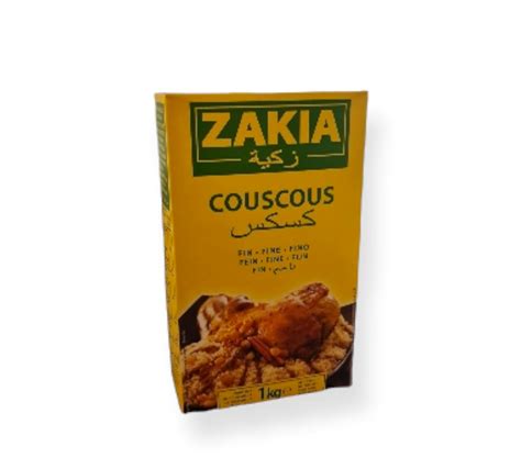 ZAKIA COUSCOUS MEDIUM 1KG 6 Atiab Food AB