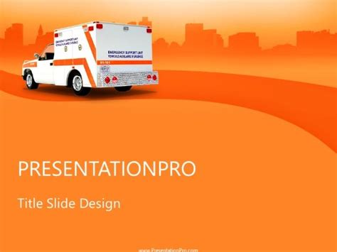 Ems Medical Powerpoint Template Presentationpro