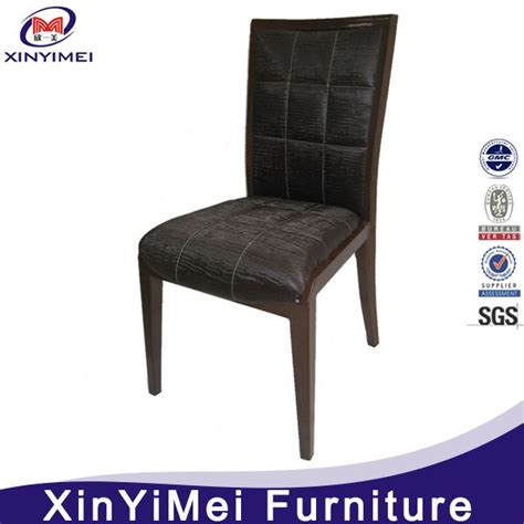 Black PU Leather Dining Chair Modern And Simple Design Chair XYM H131