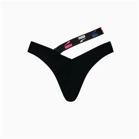 Плавки PUMA Swim Womens V Shape Bikini Bottom Колір Чорний black