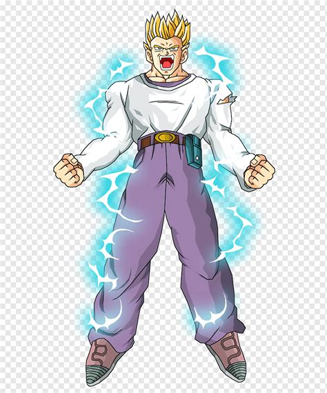 Goten Goku Gohan Vegeta Piccolo Gt Tv Human Trunks Cartoon Png