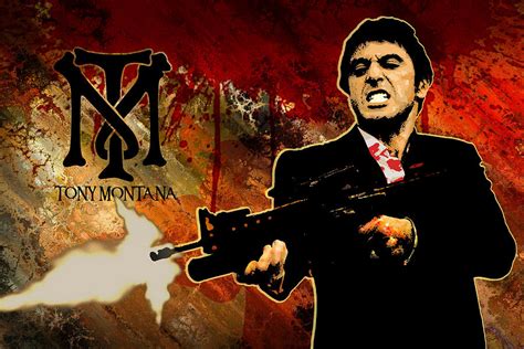 Tony Montana Art - 900x600 Wallpaper - teahub.io