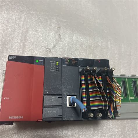 Yahooオークション 三菱 Plc シーケンサー Q02hcpu Qj71e71 100