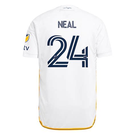 Jalen Neal LA Galaxy adidas 2024 Angeleno Kit Authentic Player Jersey ...