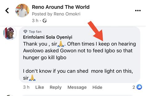 Reno Omokri On Twitter Dear Erinfolami Sola Oyeniyi There Was A War