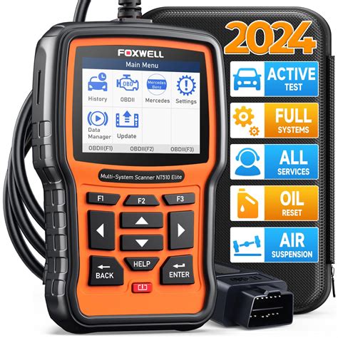 Buy Foxwell Nt Elite Fit For Mercedes Benz Obd Diagnostic Scanner