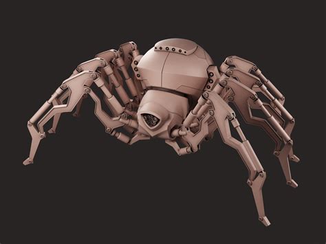 Spider Bot Emil Klingberg On Artstation At