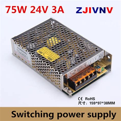 75w 24v 3 2a Switch Mode Led Light Devices Switching Power Supply Ac Dc