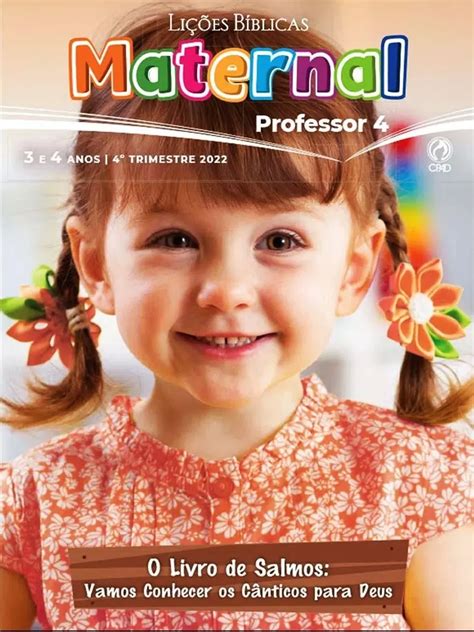 Revista Ebd Maternal Professor 4o Trimestre De 2022 Cpad Mebuscar Brasil