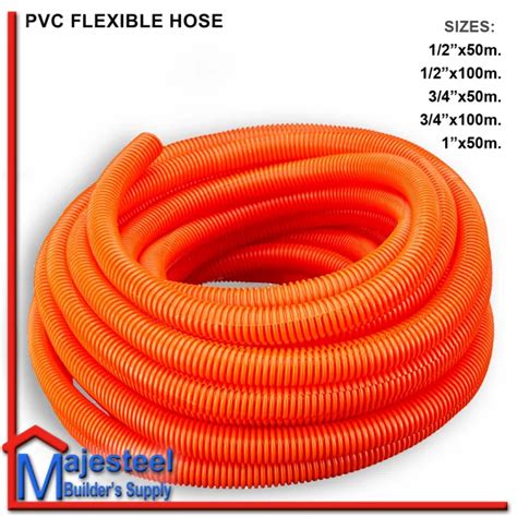 Pvc Flexible Corrugated Electrical Hose X M Sold Per Roll