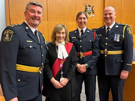 Inquinte Ca New Belleville Police Officer Sworn In