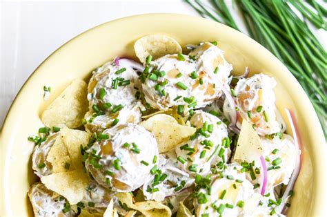 Sour Cream And Onion Potato Salad The View From Great Island