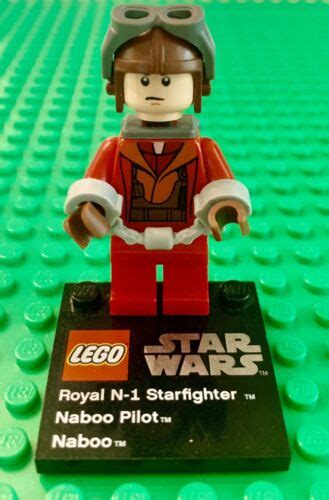 Lego Star Wars Naboo Fighter Pilot Set Minifigure Sw Ebay