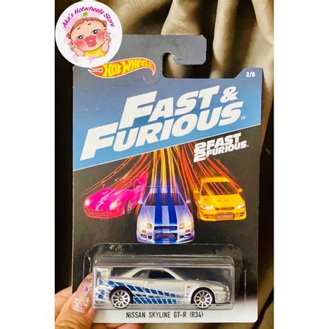Xe mô hình Hot Wheels NISSAN SKYLINE GT R R34 Shopee Việt Nam