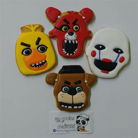 Five Nights At Freddys Cookies Halloween Cookies Sugar Cookie Cookies