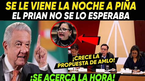 Se Acerca La Hora ¡se Le Viene La Noche A Norma PiÑa Crece La