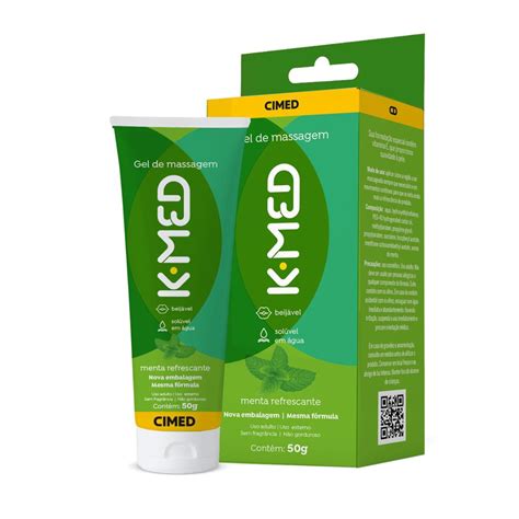 Gel Lubrificante Sexual Intimo Menta Cimed K Med Massagem Shopee Brasil