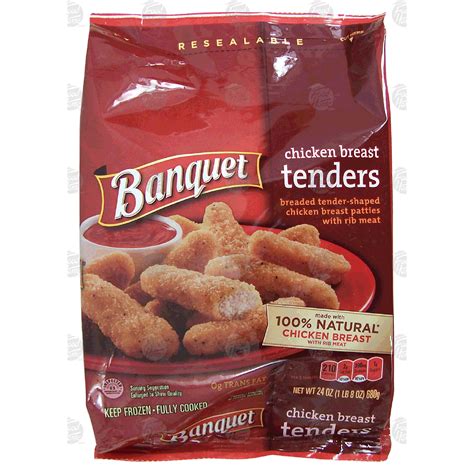 Banquet chicken breast tenders 24-oz