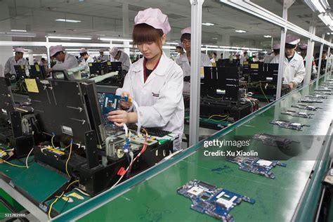 Lenovo Notebook Computer Production Line High Res Stock Photo Getty