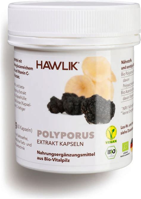 Polyporus Extrakt Kapseln Bio Hawlik Vitalabo