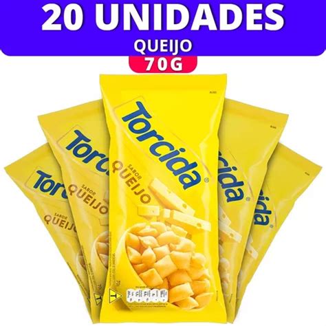 Torcida Sabor Queijo 70g Caixa Atacado 20 Unidades Mercadolivre