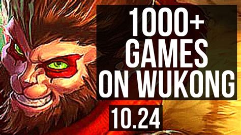 WUKONG Vs AATROX TOP 7 1 6 1000 Games Godlike KR Grandmaster