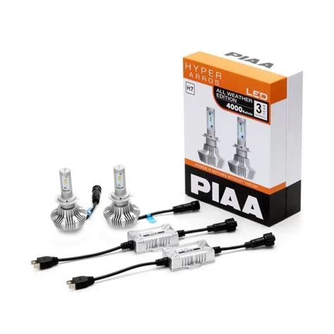 Piaa Hyper Arros Led H7 Twin Headlight Bulbs Powerbulbs Uk