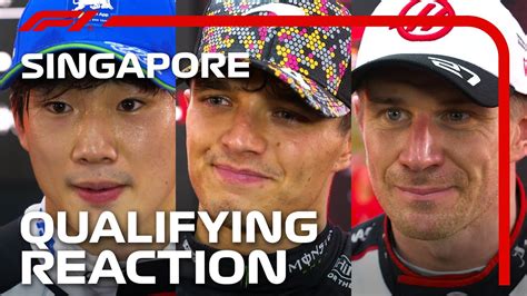 Drivers React After Qualifying 2024 Singapore Grand Prix YouTube