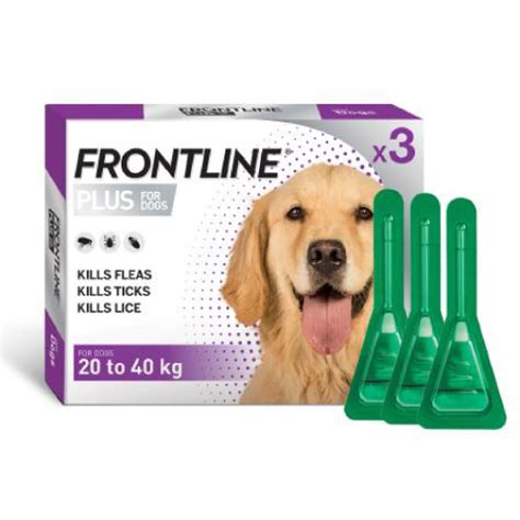 Frontline Plus Anti Tick And Flea Spot Treatment For Dogs, 54% OFF