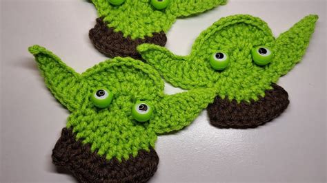 How To Crochet A Googly Eyed Creature Inspired Grogu Yoda Crochet