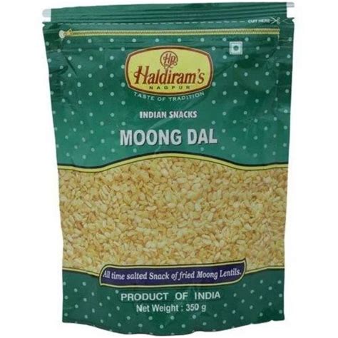 Pack Of Gram Crunchy And Salty Haldiram Moong Dal Namkeen