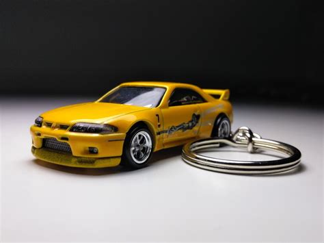 Nissan Skyline GT R R Hot Wheels Keychain Etsy