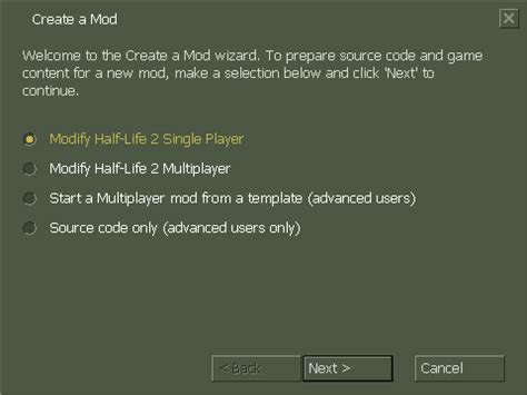 Create a Mod - Valve Developer Community