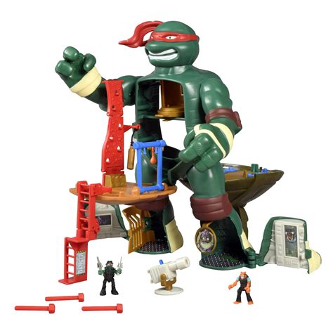 Teenage Mutant Ninja Turtles Micro Mutants 95 Raphael Figure Playset