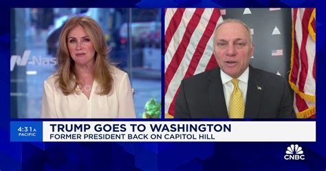 House Majority Leader Rep Scalise On Trump Meeting A Really Upbeat