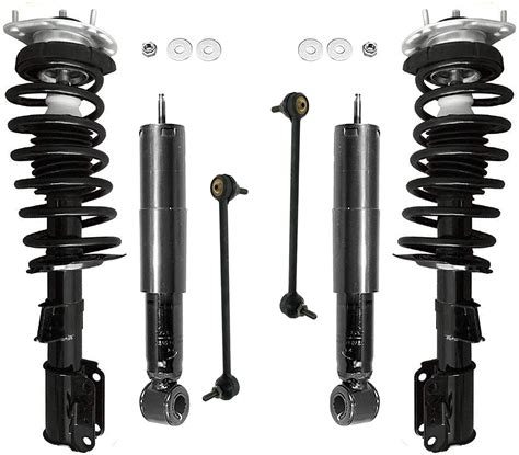 Detroit Axle Front Struts Rear Shock Absorbers For Volvo V70 S70 C70