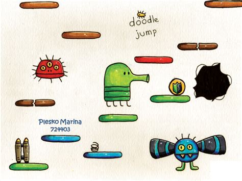 Картинки дудл джамп (49 фото)