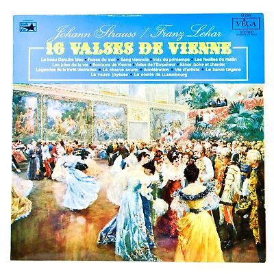 Valses De Vienne Lp Vinyl Album Vega Vg Ebay