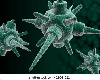 Bacteria Virus Cell 3d 스톡 일러스트 290448224 Shutterstock