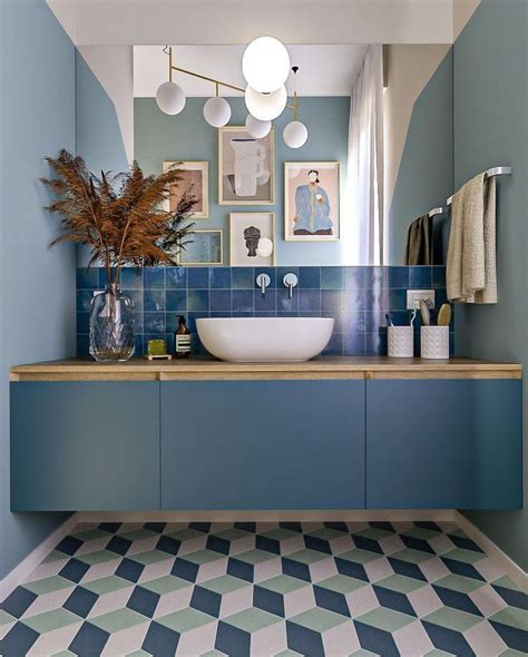 Blue Bathroom Tiles MOSAIC FACTORY Bathroom Inspiration Decor