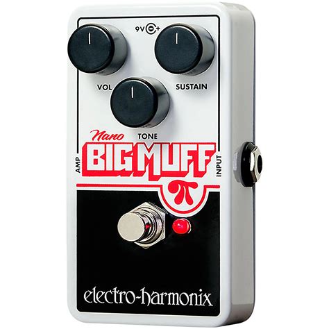 Electro Harmonix Nano Big Muff Guitar Effects Pedal Musician S Friend