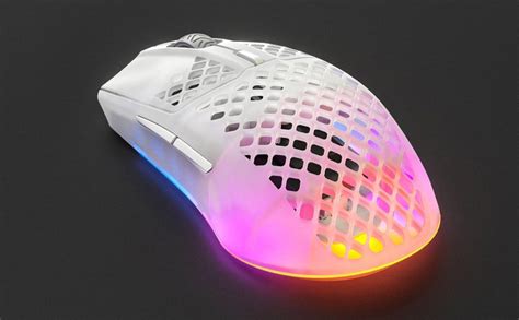 Steelseries Aerox Wireless Snow Souris Pc Garantie Ans Ldlc