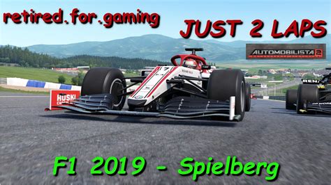 Just 2 Laps Automobilista 2 Formula Ultimate 2019 F1 Alfa Romeo