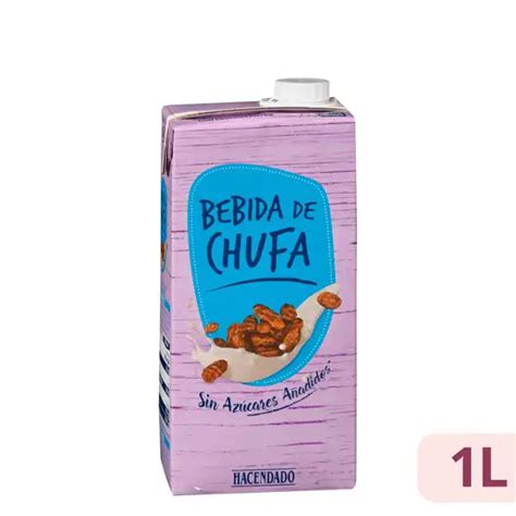 Chufa Hacendado Sin Azúcares Añadidos Hidratación Deliciosa 1L