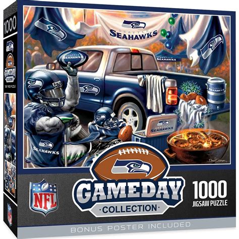 Masterpieces Seattle Seahawks Gameday Piece Jigsaw Puzzle Michaels