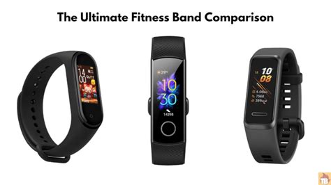 Honor Band 5 Vs Huawei Band 4 Vs Mi Band 4: The Ultimate Fitness Band ...